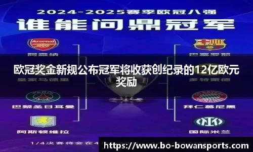 欧冠奖金新规公布冠军将收获创纪录的12亿欧元奖励